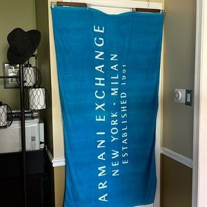 2 GIANT beach towels by Armani Exchange